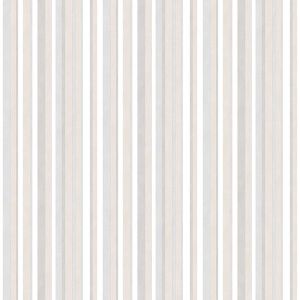 Just for Kids 2  G56501 Papel de  Parede listras cinza bege branco 
