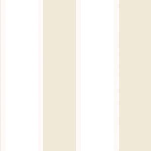 Smart Stripes 2 G67547 Papel de  Parede listras grossas bege branco e prata 
