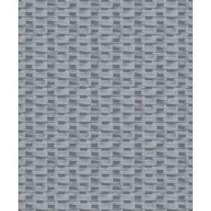 Gravity   GT-1304 Papel de parede com linhas horizontais prata e preto com fundo cinza 