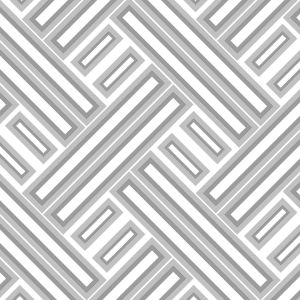 Geometrix  GX37608  Papel de  Parede retangulos cinza claro cinza escuro e branco