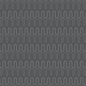 Geometrix  GX37614 Papel de  Parede  figuras geometricas preto e prata 