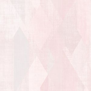 Geometrix  GX37636 Papel de  Parede  triangulos rosa e cinza 
