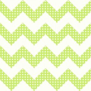 Papel de parede cool kids   Chevron verde  KS2310