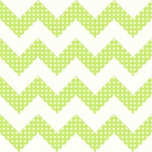 Papel de parede cool kids   Chevron verde  KS2310