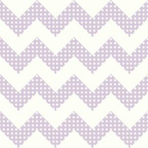 Papel de parede cool kids   Chevron Lilas  KS2312