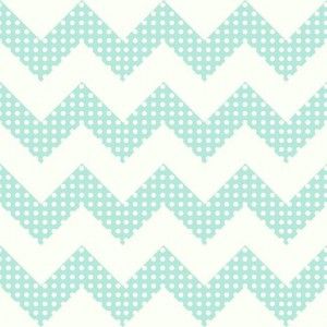 Papel de parede cool kids   Chevron  verde agua   KS2314