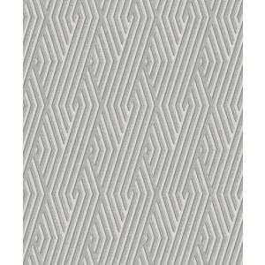 Star  L947-19 Papel  de Parede  3D  losangos cinza chumbo e cinza claro e prata  alto e baixo relevo  