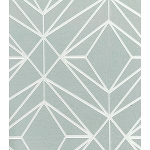 Neo Geometric  Papel de parede  NG1912   geometrico branco com cinza 