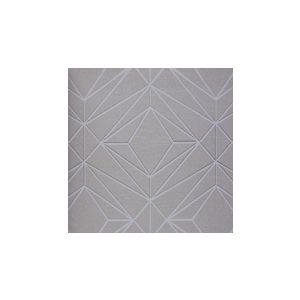 Neo Geometric  Papel de parede  NG1915 losango bege branco e dourado 