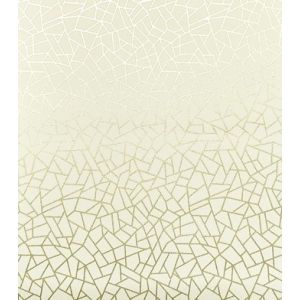 Neo Geometric  Papel de parede  NG1964  craquele bege com dourado 