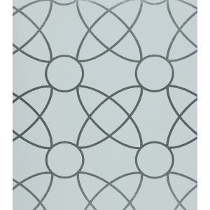 Neo Geometric  Papel de parede  NG1991   geometrico  com circulos  cinza chumbo e fundo cinza medio 