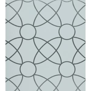 Neo Geometric  Papel de parede  NG1991   geometrico  com circulos  cinza chumbo e fundo cinza medio 