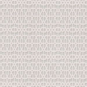 Opus OS3305 Papel de Parede trelica branca com fundo  cinza 