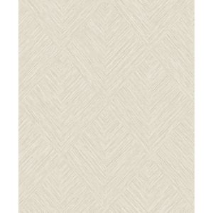 Precious Weaves   PW3002 Papel de parede geométrico bege