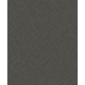 Precious Weaves   PW3009 Papel de parede geométrico preto