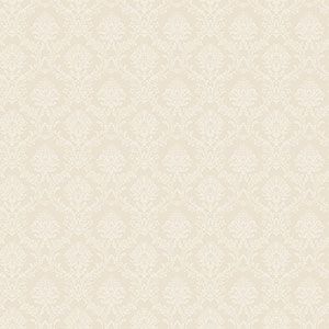 Classic Silks 2  SL27562 Papel de Parede fundo bege claro medalhao pequeno 
