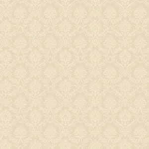 Classic Silks 2  SL2756 Papel de Parede fundo bege cescuro  medalhao pequeno 