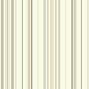 Waverly Stripes SV2623 Papel de  Parede  listras  finas preto branco cinza dourado 