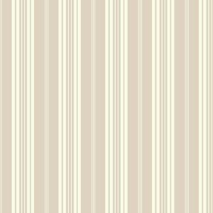 Waverly Stripes SV2662 Papel de  Parede  listras grossas e finas branco e cinza 