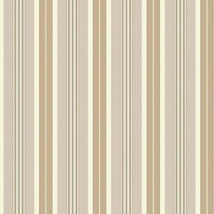 Waverly Stripes SV2674 Papel de  Parede  listras grossas tons de bege com cinza 