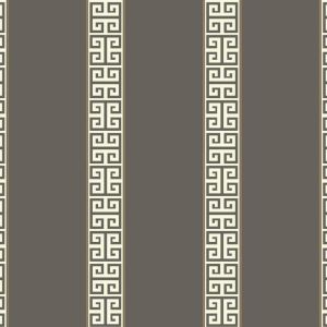 Waverly Stripes SV2682 Papel de  Parede  listras decoradas cinza 