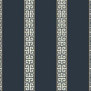 Waverly Stripes SV2684 Papel de  Parede  listras decoradas azul escuro 