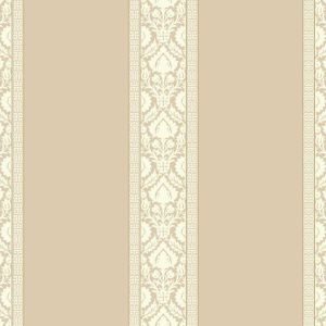 Waverly Stripes SV2690 Papel de  Parede  listras decoradas bege 