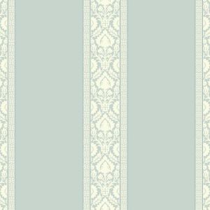 Waverly Stripes SV2692 Papel de  Parede  listras decoradas azul 