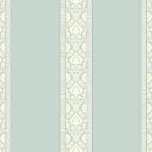 Waverly Stripes SV2692 Papel de  Parede  listras decoradas azul 