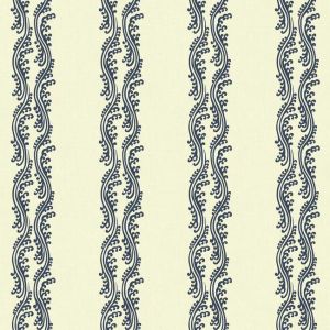 Waverly Stripes SV2713 Papel de  Parede  listras decoradas azul e branco 