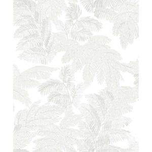 Thema   28810 Papel de parede  folhagem branco