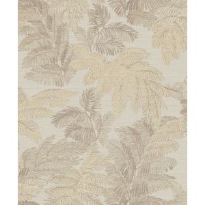 Thema   28813 Papel de parede  folhagem dourada