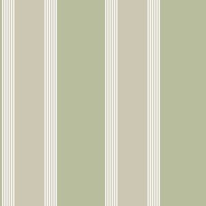 Thema   28875 Papel de parede  listrado verde e bege