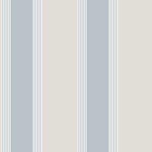 Thema   28876 Papel de parede  listrado azul e bege