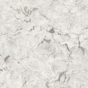 Shimmer  UK21101 Papel de Parede marmore cinza com manchas em prata 