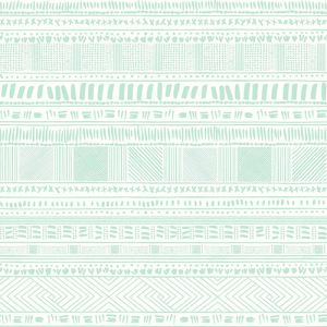Dream Big   WI0145 Papel de  Parede motivos tribais verde 
