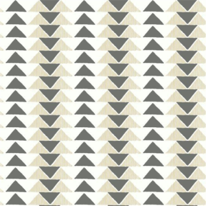 Dream Big   WI0171 Papel de  Parede triangulos  dourado e preto 